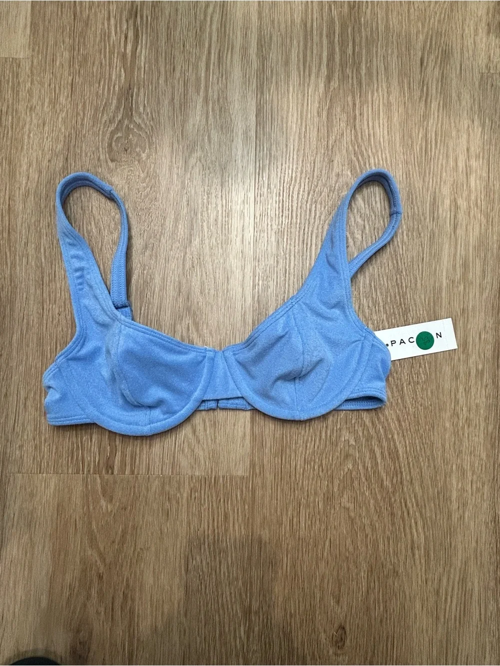PacSun Light Blue Underwire Bralette